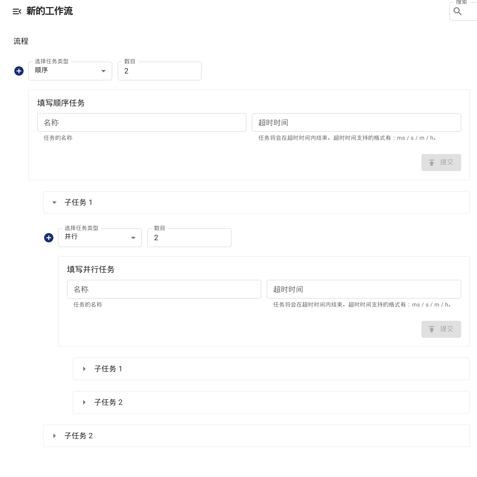 Nested Serial And Parallel Node